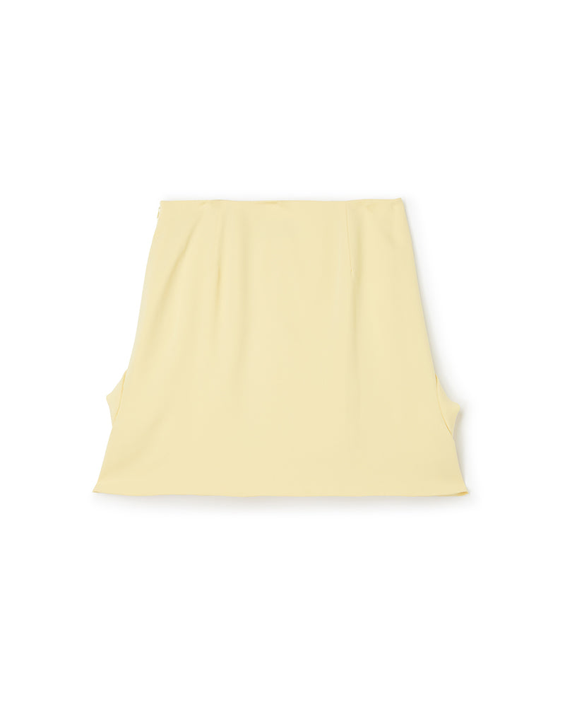 Viktor & Rolf-ROSE APPLIQUE YELLOW MINI SKIRT-Hosen-Black-Deal-Outlet-by-ARCHIVIST