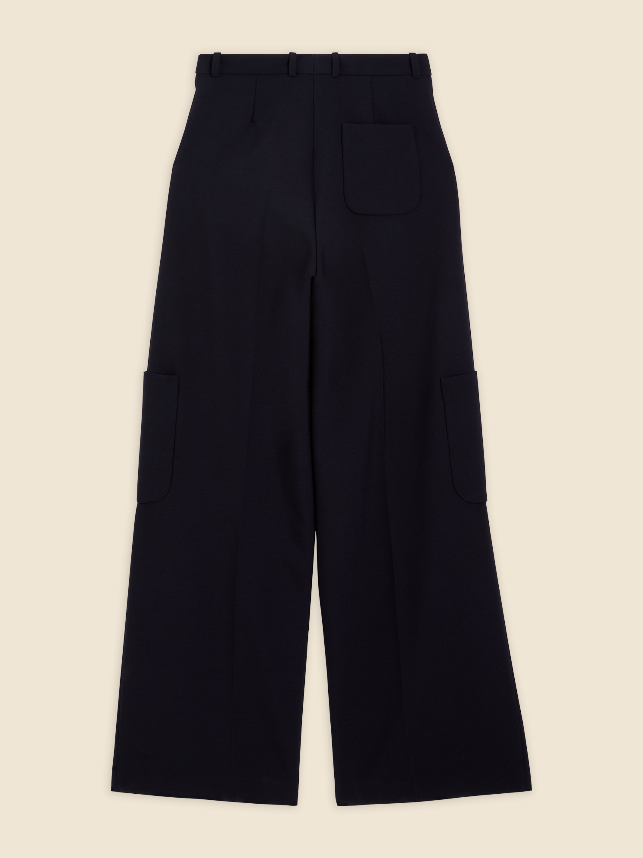 Viktor & Rolf-CARGO SUIT PANTS-Hosen-Black-Deal-Outlet-by-ARCHIVIST