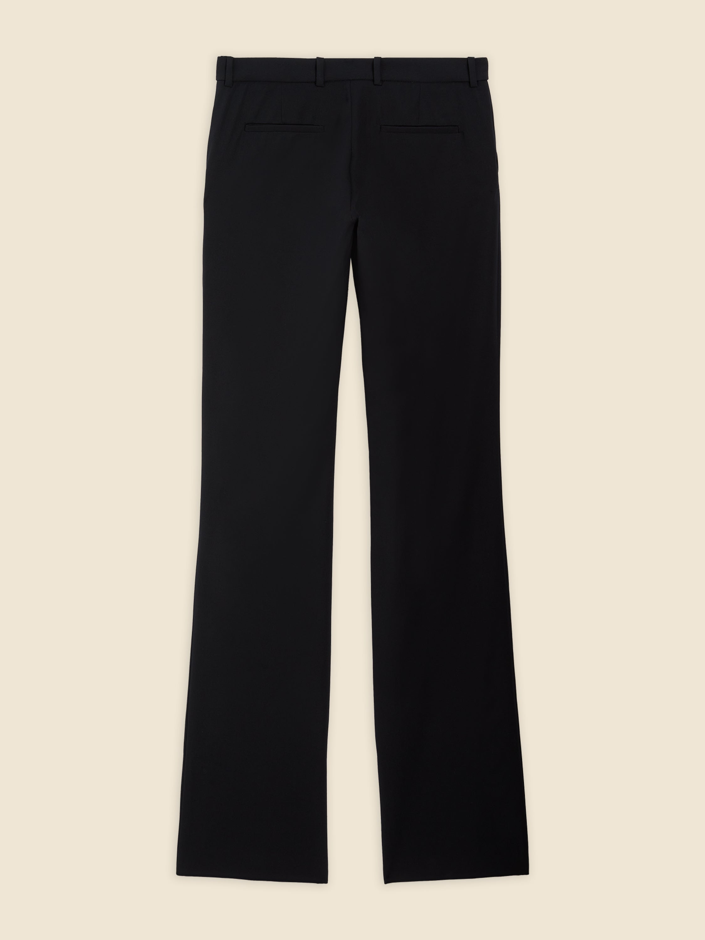 Viktor & Rolf-SLIM FLARE PANTS-Hosen-Black-Deal-Outlet-by-ARCHIVIST