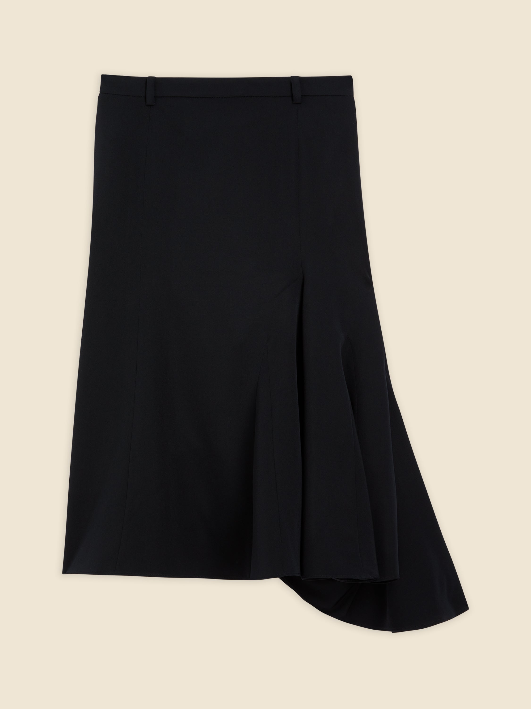 Viktor & Rolf-GODET SKIRT-Hosen-Black-Deal-Outlet-by-ARCHIVIST