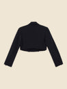 Viktor & Rolf-CROPPED BLAZER-Jacken & Mäntel-Black-Deal-Outlet-by-ARCHIVIST