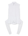 Viktor & Rolf-UPSIDE DOWN SHIRT DRESS-Kleider & Röcke-Black-Deal-Outlet-by-ARCHIVIST
