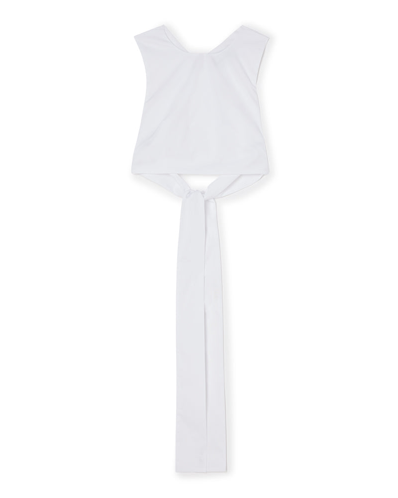 Viktor & Rolf-BOW WRAP CROP TOP-Shirts-Black-Deal-Outlet-by-ARCHIVIST