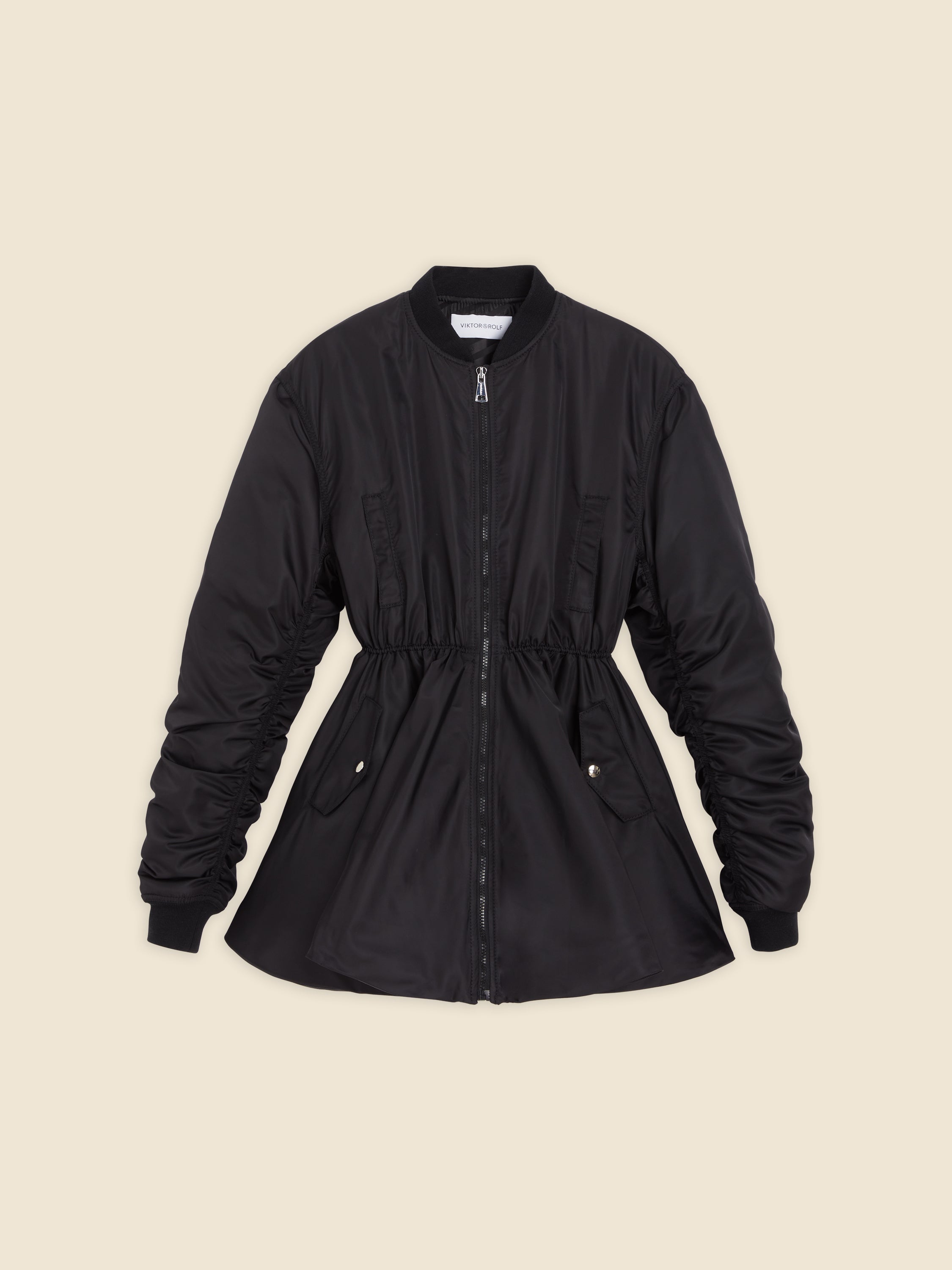 Viktor & Rolf-BOMBER DRESS-Kleider & Röcke-Black-Deal-Outlet-by-ARCHIVIST