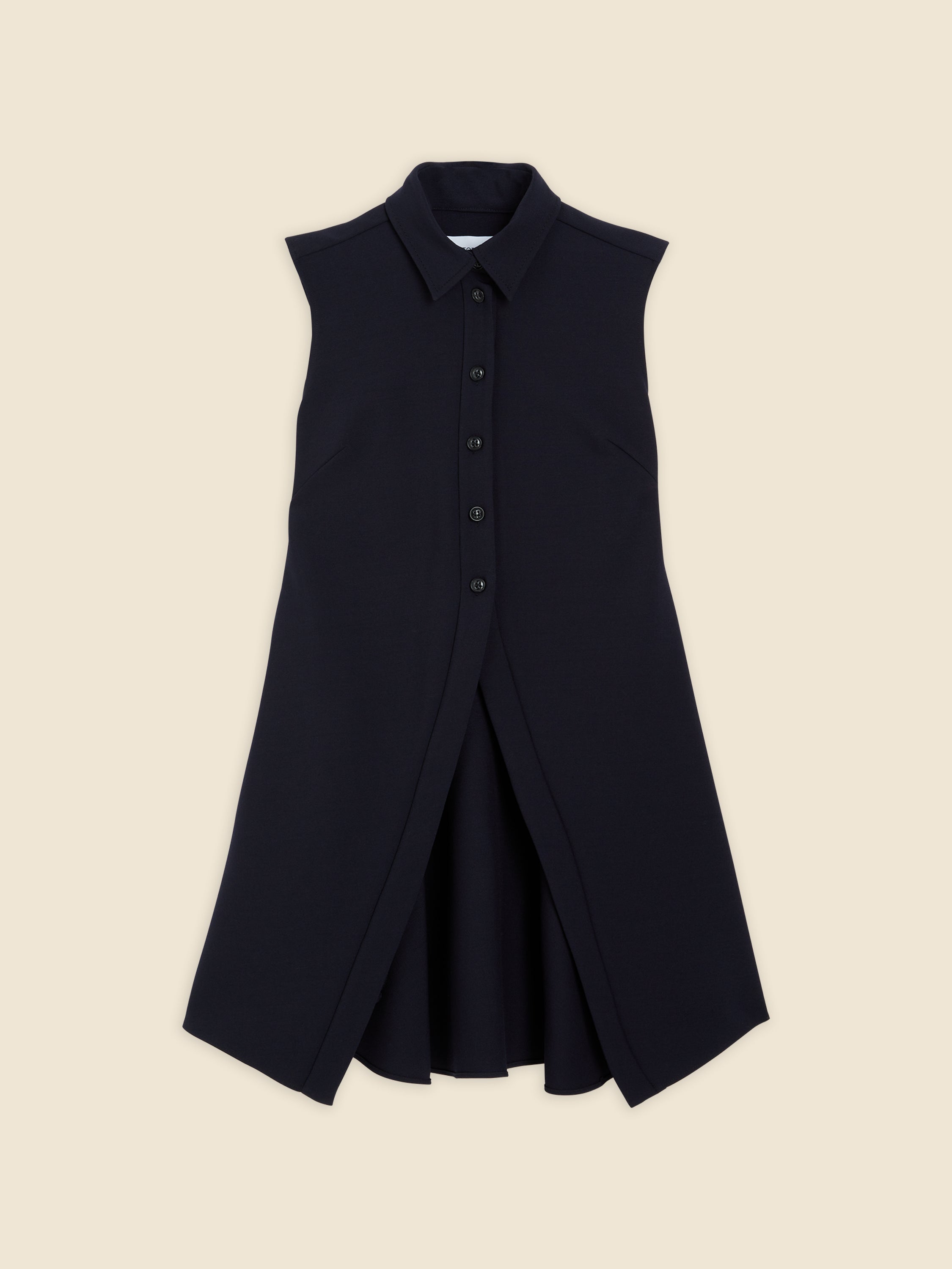 Viktor & Rolf-GODET VEST-Jacken & Mäntel-Black-Deal-Outlet-by-ARCHIVIST