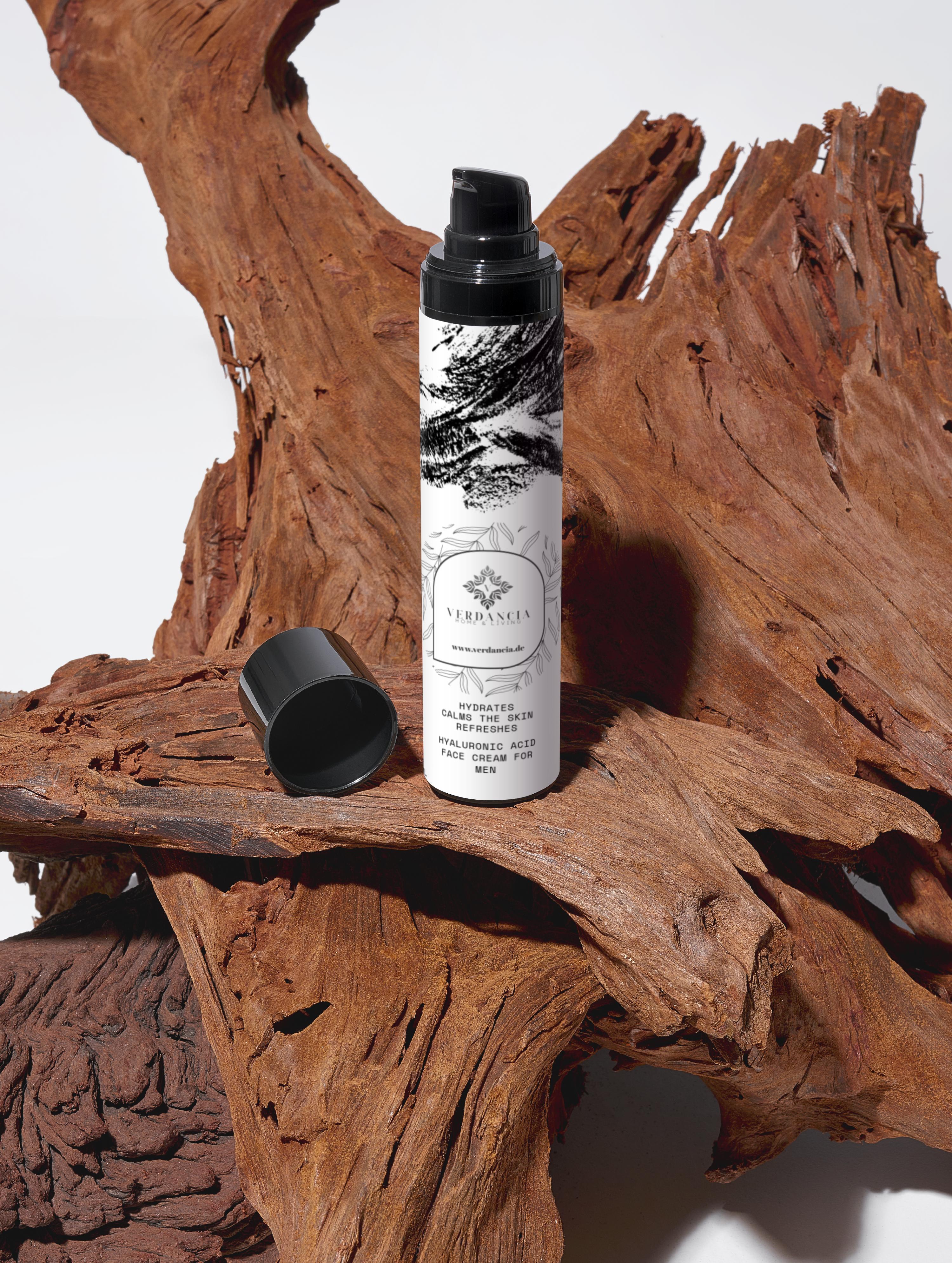 Verdancia-Hyaluronsäure-Gesichtscreme – Feuchtigkeit für Männerhaut-Hyaluron Creme-Black-Deal-Outlet-by-ARCHIVIST