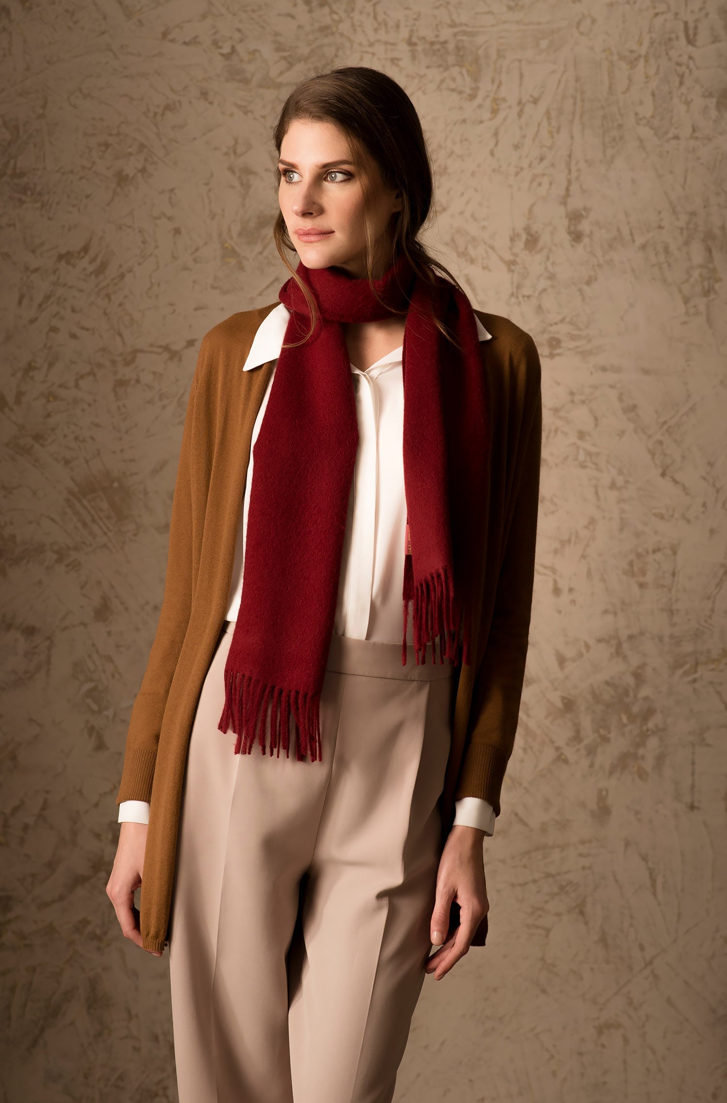 Verdancia-KUNA - Alpaka Webschal - Jamas – 100 % Royal‑Alpaka | Hohes Komfortniveau durch Luxusfaser Alpaka-Schals-Black-Deal-Outlet-by-ARCHIVIST