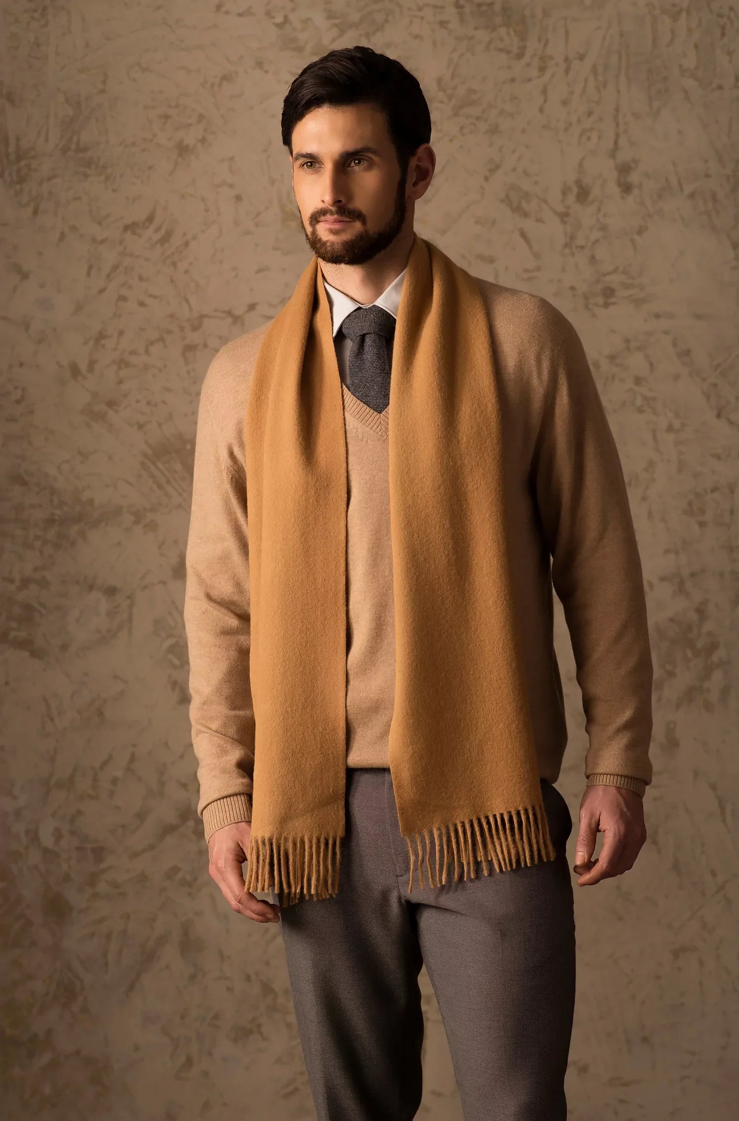 Verdancia-KUNA - Alpaka Webschal - Jamas – 100 % Royal‑Alpaka | Hohes Komfortniveau durch Luxusfaser Alpaka-Schals-Black-Deal-Outlet-by-ARCHIVIST