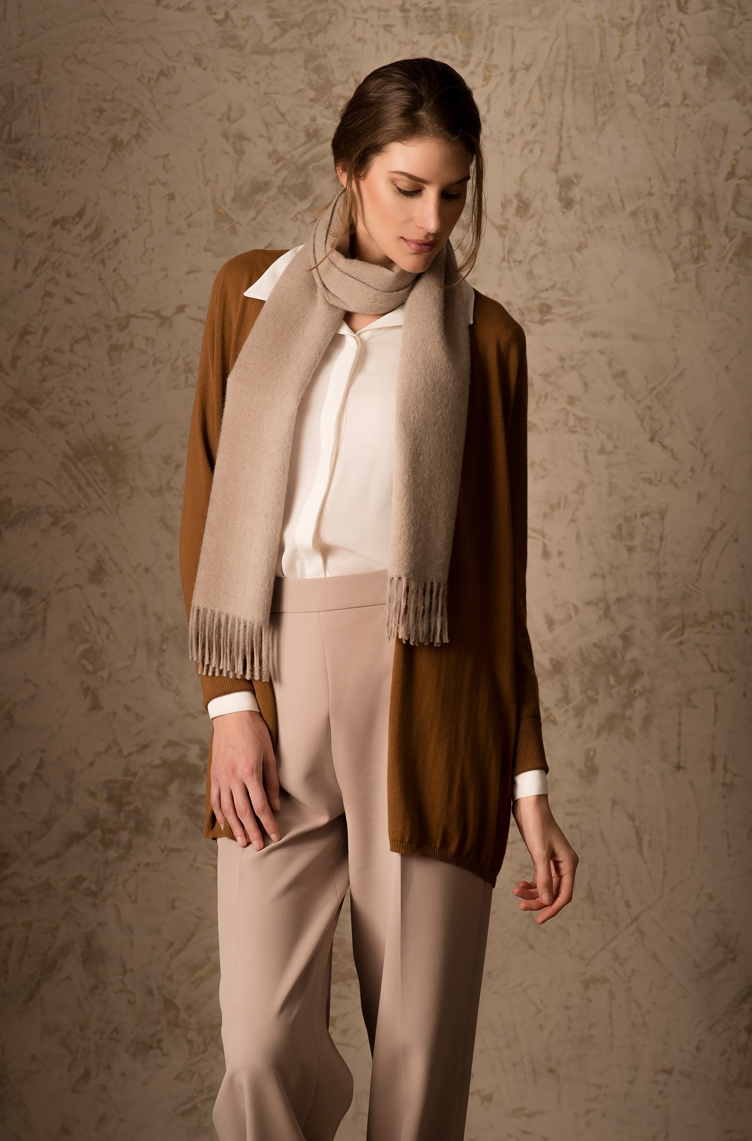 Verdancia-KUNA - Alpaka Webschal - Jamas – 100 % Royal‑Alpaka | Hohes Komfortniveau durch Luxusfaser Alpaka-Schals-Black-Deal-Outlet-by-ARCHIVIST