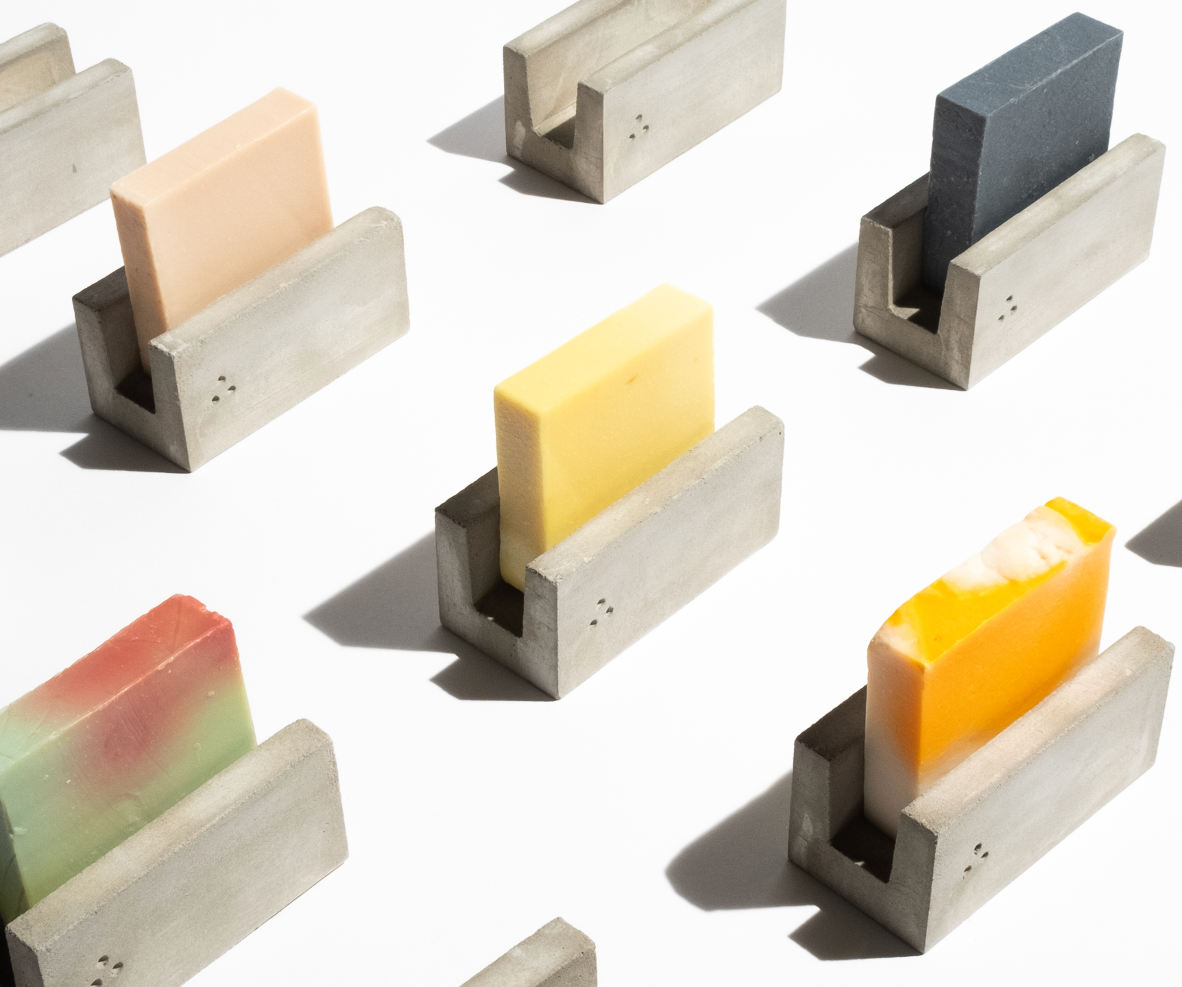 ∴ Therefore Beauty-Seifenhalter mit Naturseife im Paket | funktionale Seifenschale für langlebige Seife-holder-Black-Deal-Outlet-by-ARCHIVIST