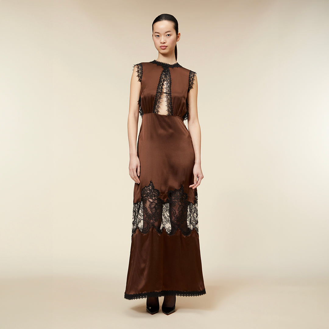 LACE CAMISOLE LONG DRESS