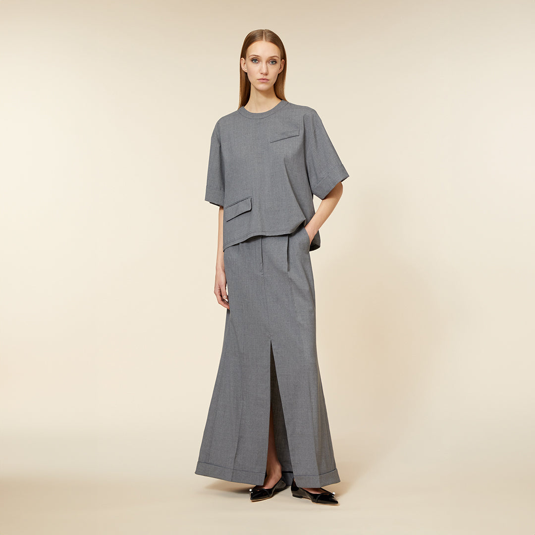 Viktor & Rolf-SUITING BOXY T-SHIRT-Shirts-Black-Deal-Outlet-by-ARCHIVIST