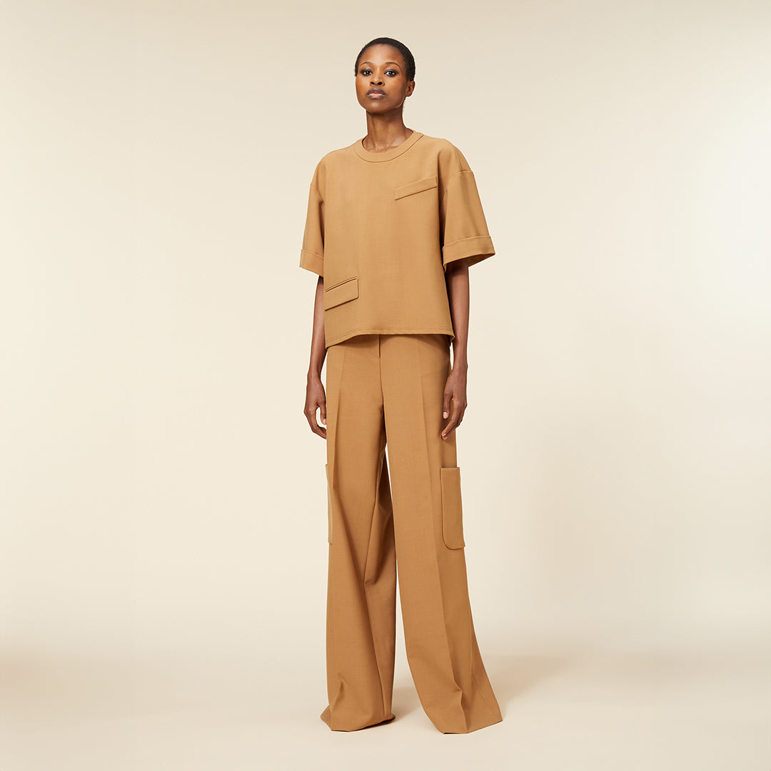 Viktor & Rolf-SUITING BOXY T-SHIRT-Shirts-Black-Deal-Outlet-by-ARCHIVIST