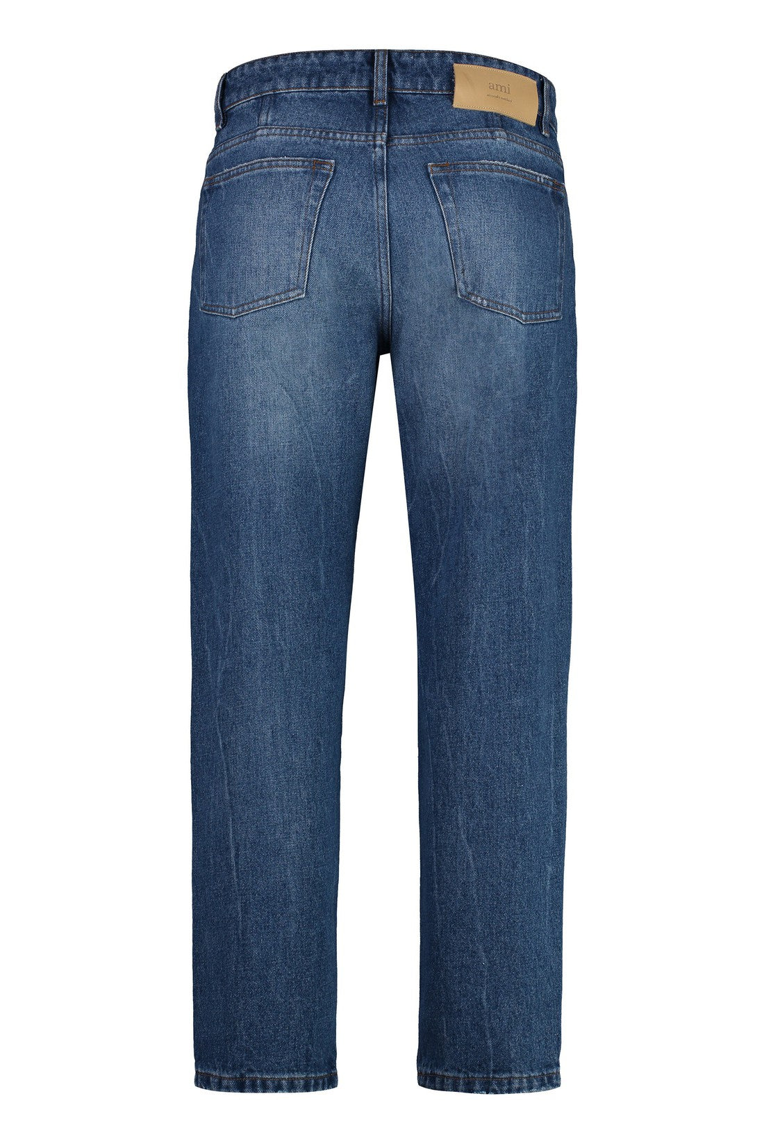 AMI PARIS-OUTLET-SALE-tapered fit jeans-ARCHIVIST