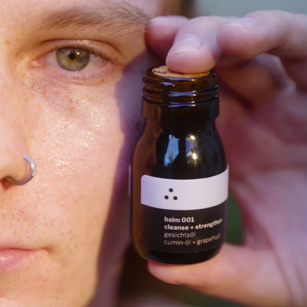 ∴ Therefore Beauty-balm 001 | Gesichtsöl mit Schwarzkümmelöl | für unreine Haut | gegen Pickel + Akne-facial oil-Black-Deal-Outlet-by-ARCHIVIST