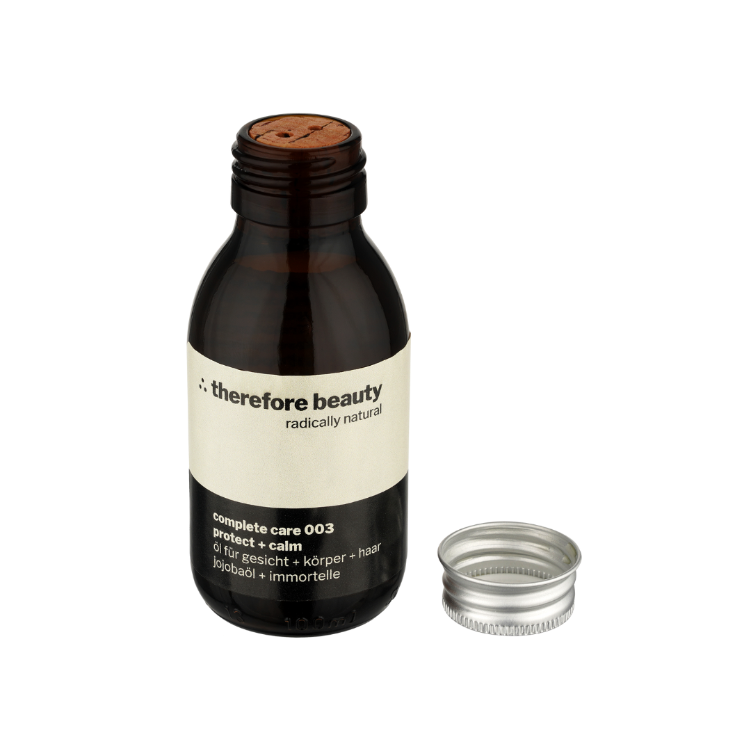 ∴ Therefore Beauty-NEU! complete care 003 | Pflegeöl für Gesicht, Körper, Haar | sanft mit Jojoba + Immortelle-facial oil-Black-Deal-Outlet-by-ARCHIVIST
