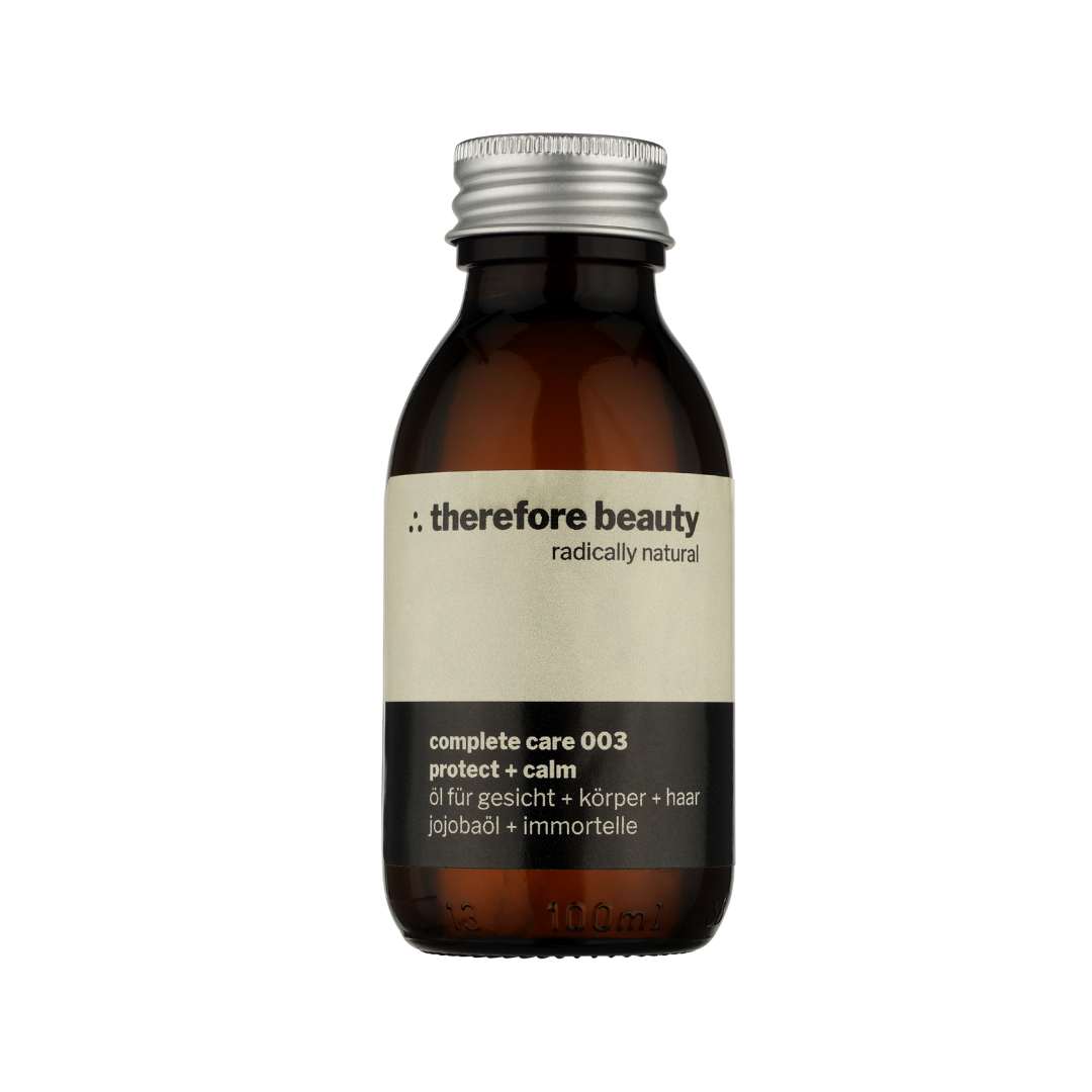 ∴ Therefore Beauty-NEU! complete care 003 | Pflegeöl für Gesicht, Körper, Haar | sanft mit Jojoba + Immortelle-facial oil-Black-Deal-Outlet-by-ARCHIVIST