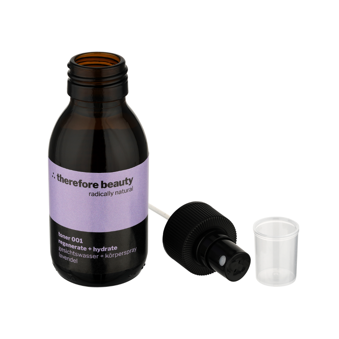 ∴ Therefore Beauty-NEU! toner 001 | Feuchtigkeitsspray für Gesicht, Körper & Haar | aus Lavendelblüten-facial mist-Black-Deal-Outlet-by-ARCHIVIST