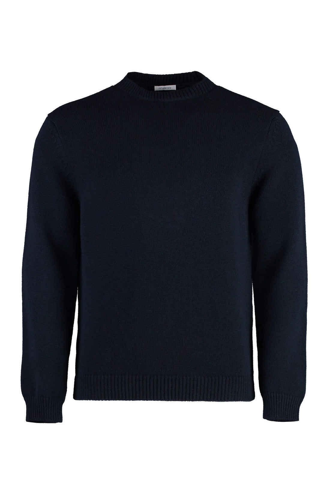 Malo-OUTLET-SALE-virgin wool crew-neck sweater-ARCHIVIST