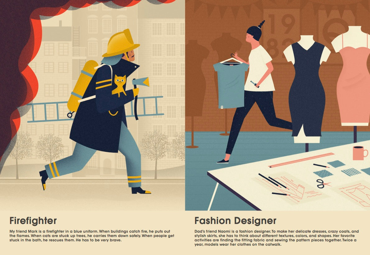 Gestalten Eu Shop-What Do Grown-Ups Do All Day?-Book-Black-Deal-Outlet-by-ARCHIVIST