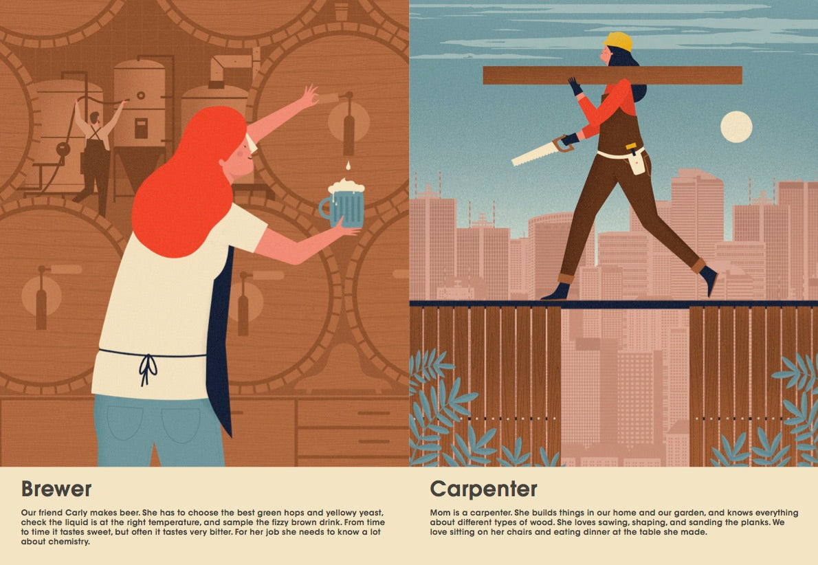 Gestalten Eu Shop-What Do Grown-Ups Do All Day?-Book-Black-Deal-Outlet-by-ARCHIVIST