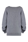 Tory Burch-OUTLET-SALE-wool V-neck sweater-ARCHIVIST