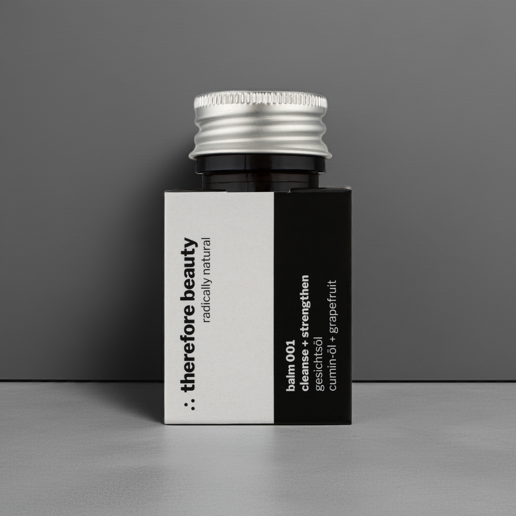 ∴ Therefore Beauty-balm 001 | Gesichtsöl mit Schwarzkümmelöl | für unreine Haut | gegen Pickel + Akne-facial oil-Black-Deal-Outlet-by-ARCHIVIST