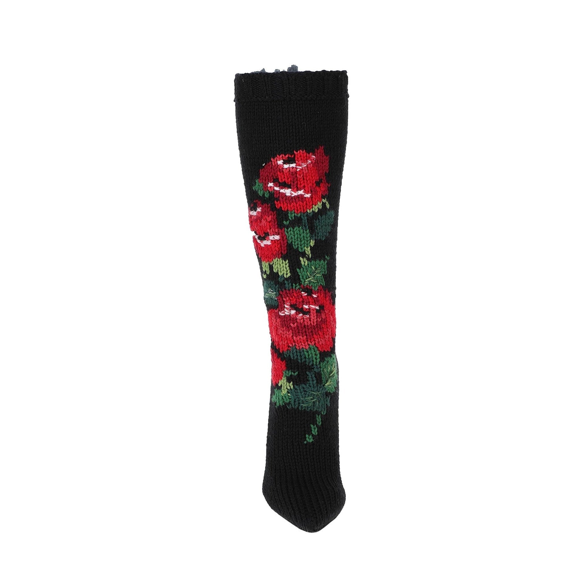 Dolce & Gabbana Wool Flower Boots