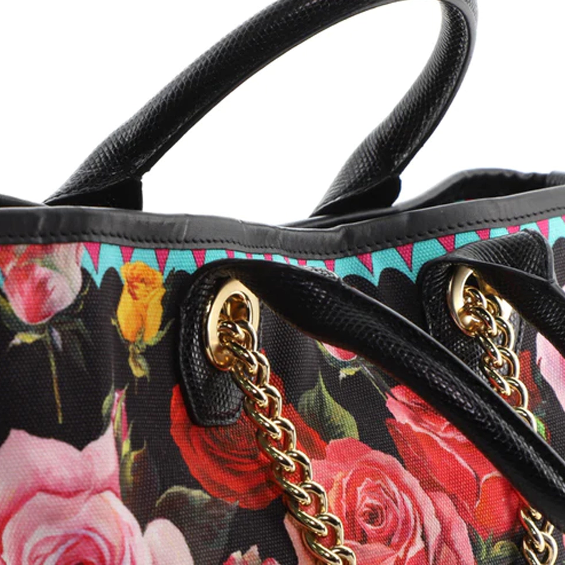 Dolce & Gabbana Flower-Print Tote Bag