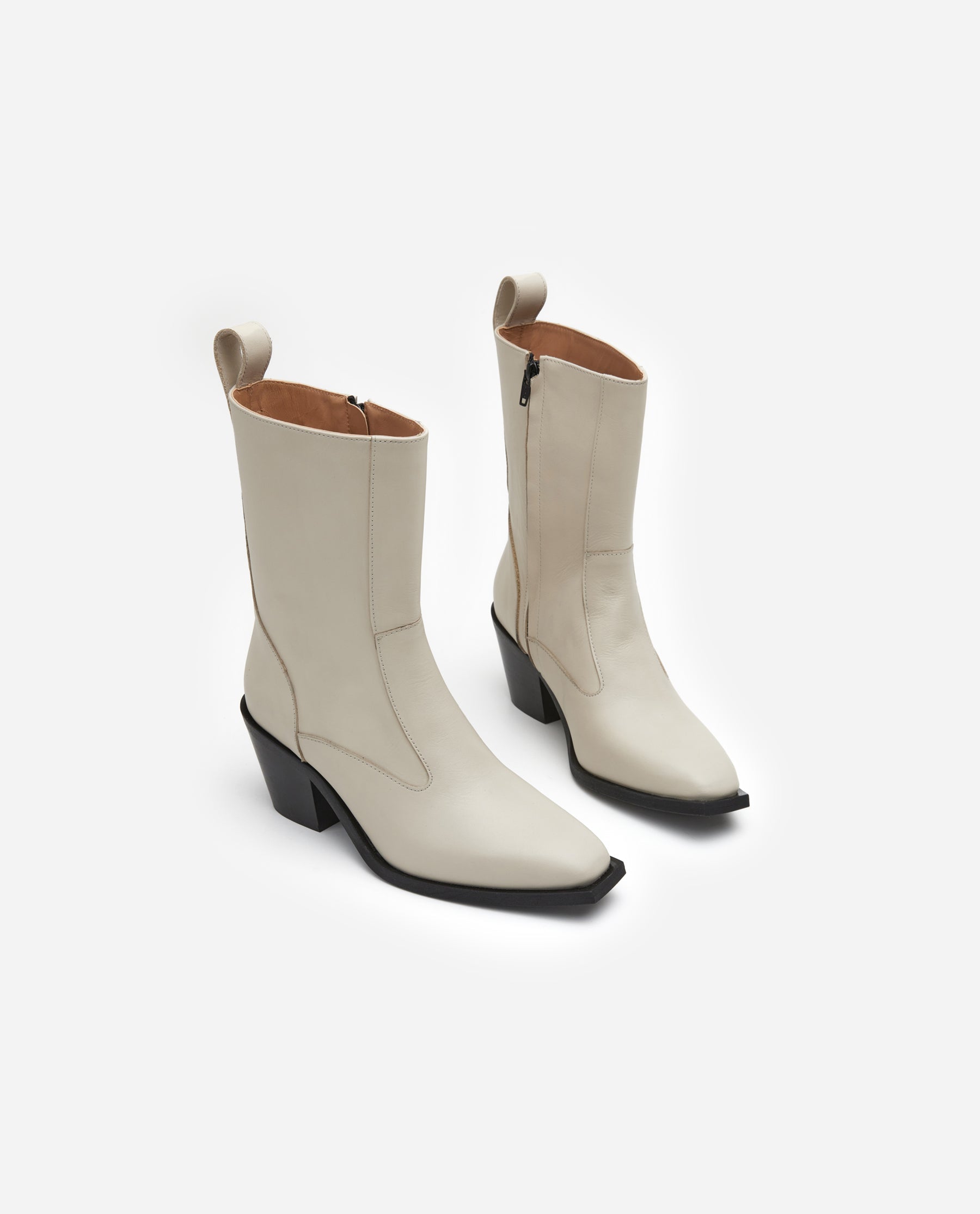 Cher Leather Creme-Schuhe-Flattered-OUTLET-ARCHIVIST-ARCHIVE-SALE
