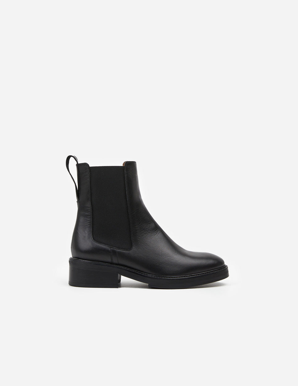 Franca Leather Black-Schuhe-Flattered-OUTLET-5-Black leather-ARCHIVIST-ARCHIVE-SALE