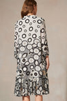 LUISA-CERANO-OUTLET-SALE-Kleid mit Flower-Print-ARCHIVIST