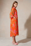 LUISA-CERANO-OUTLET-SALE-Kleid mit Lily-Print-ARCHIVIST