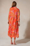 LUISA-CERANO-OUTLET-SALE-Kleid mit Lily-Print-ARCHIVIST