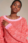 LUISA CERANO-OUTLET-SALE-Pullover in Two-Tone-Optik-Strick-by-ARCHIVIST