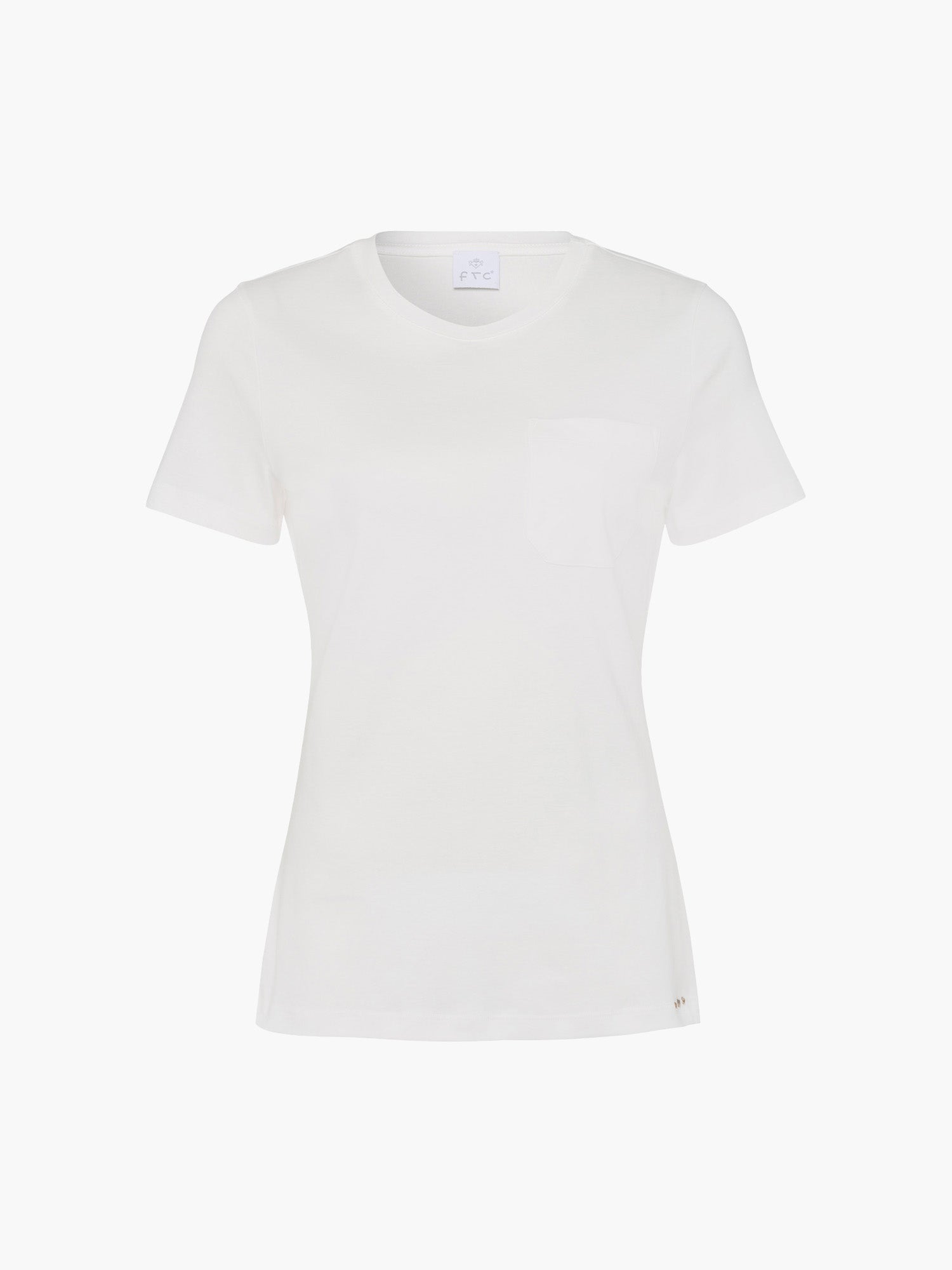 FTC-CASHMERE-OUTLET-SALE-T-Shirt RN 1/2 100% Organic Cotton-Shirts-S-Pristine White-MUNICH_VILLAGE-by-ARCHIVIST