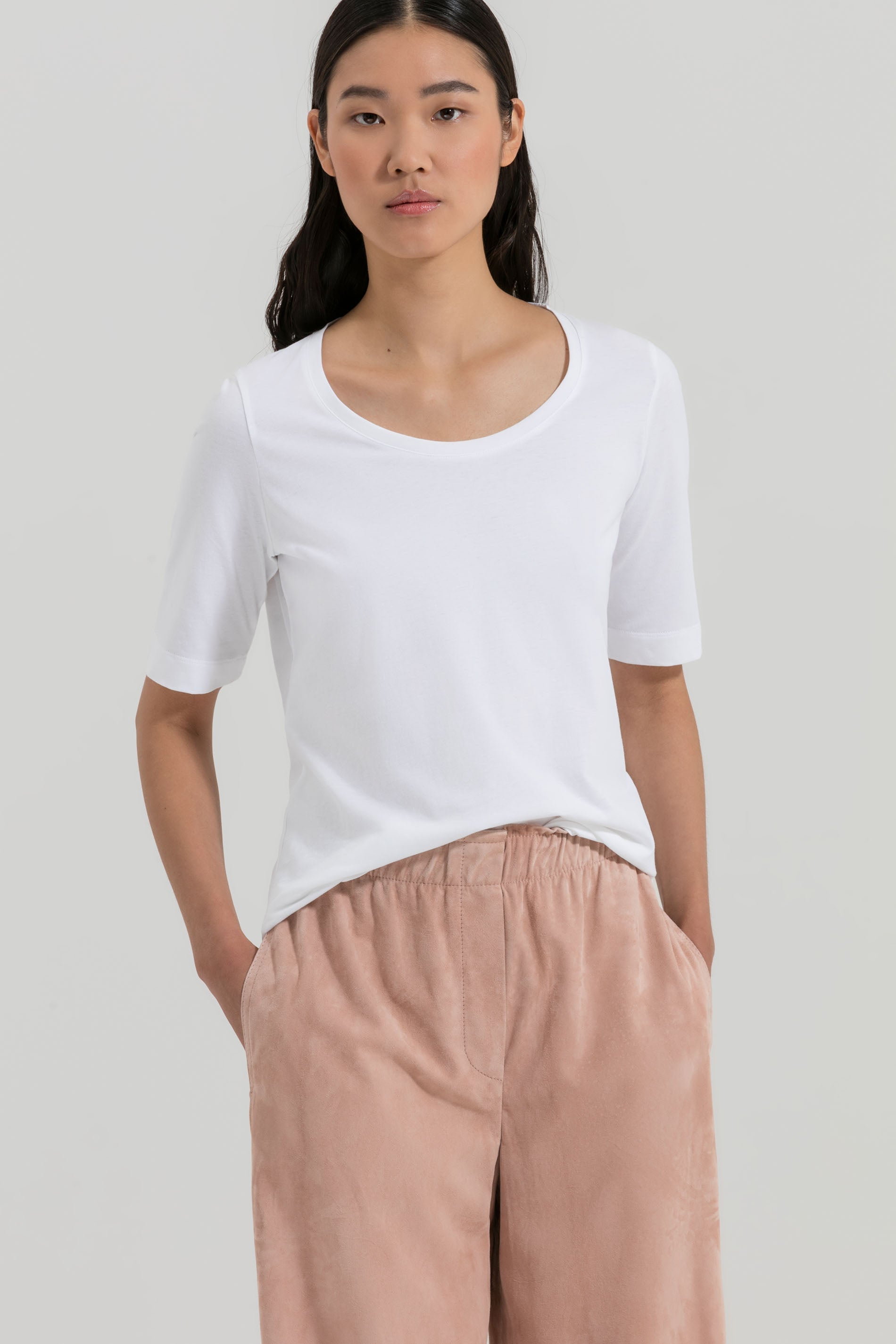 LUISA-CERANO-OUTLET-SALE-T-Shirt aus Organic-Cotton-ARCHIVIST