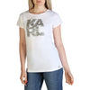 KARL-LAGERFELD-OUTLET-SALE-T-Shirt mit Logo Print-ARCHIVIST