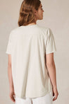 LUISA-CERANO-OUTLET-SALE-T-Shirt mit Logo-Print-ARCHIVIST