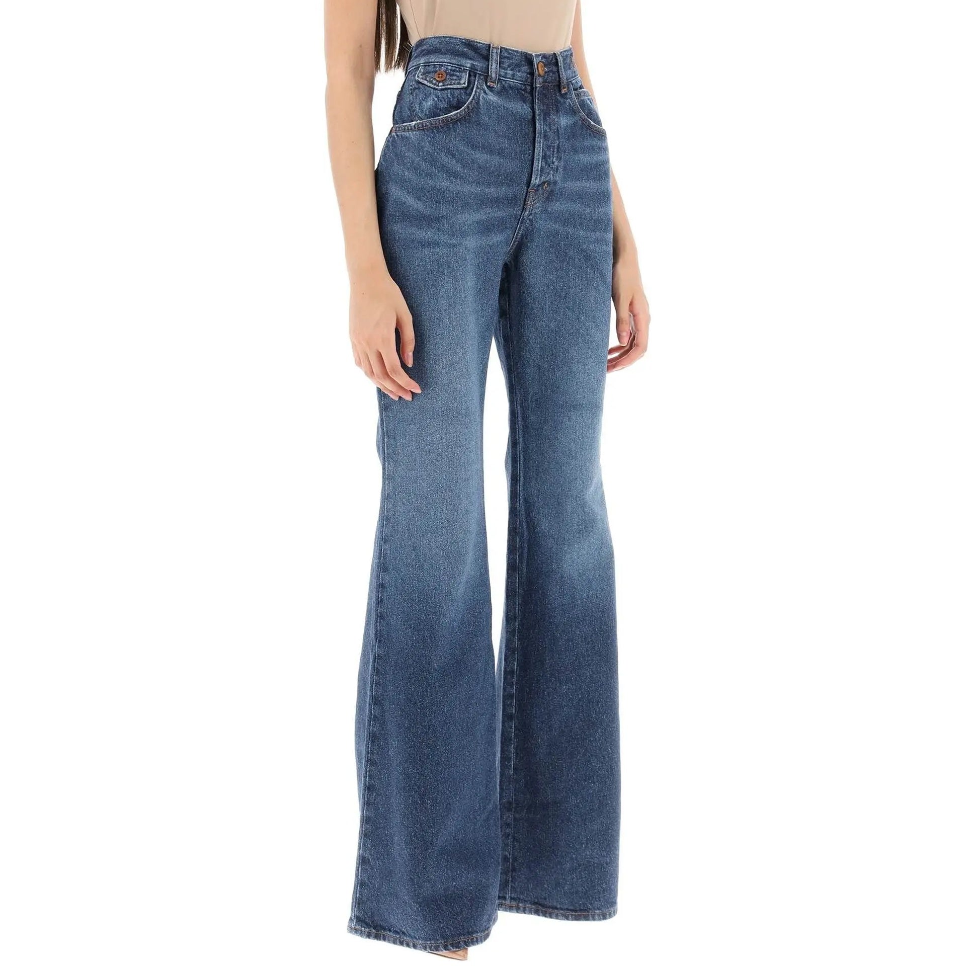 Chloé Merapi Cotton Denim Jeans