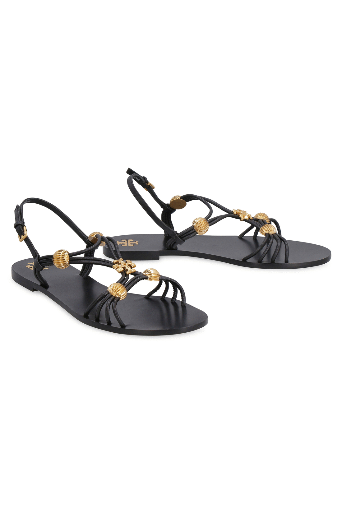 Capri leather flat sandals