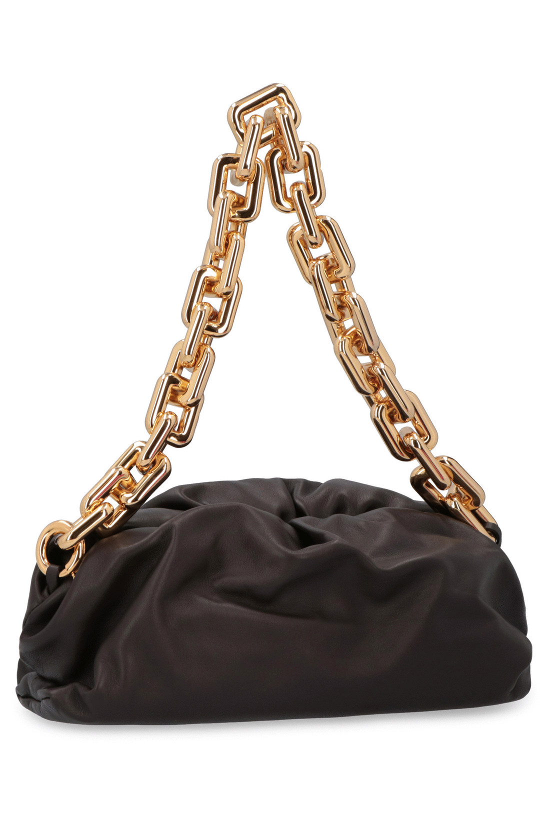 The Chain Pouch leather clutch