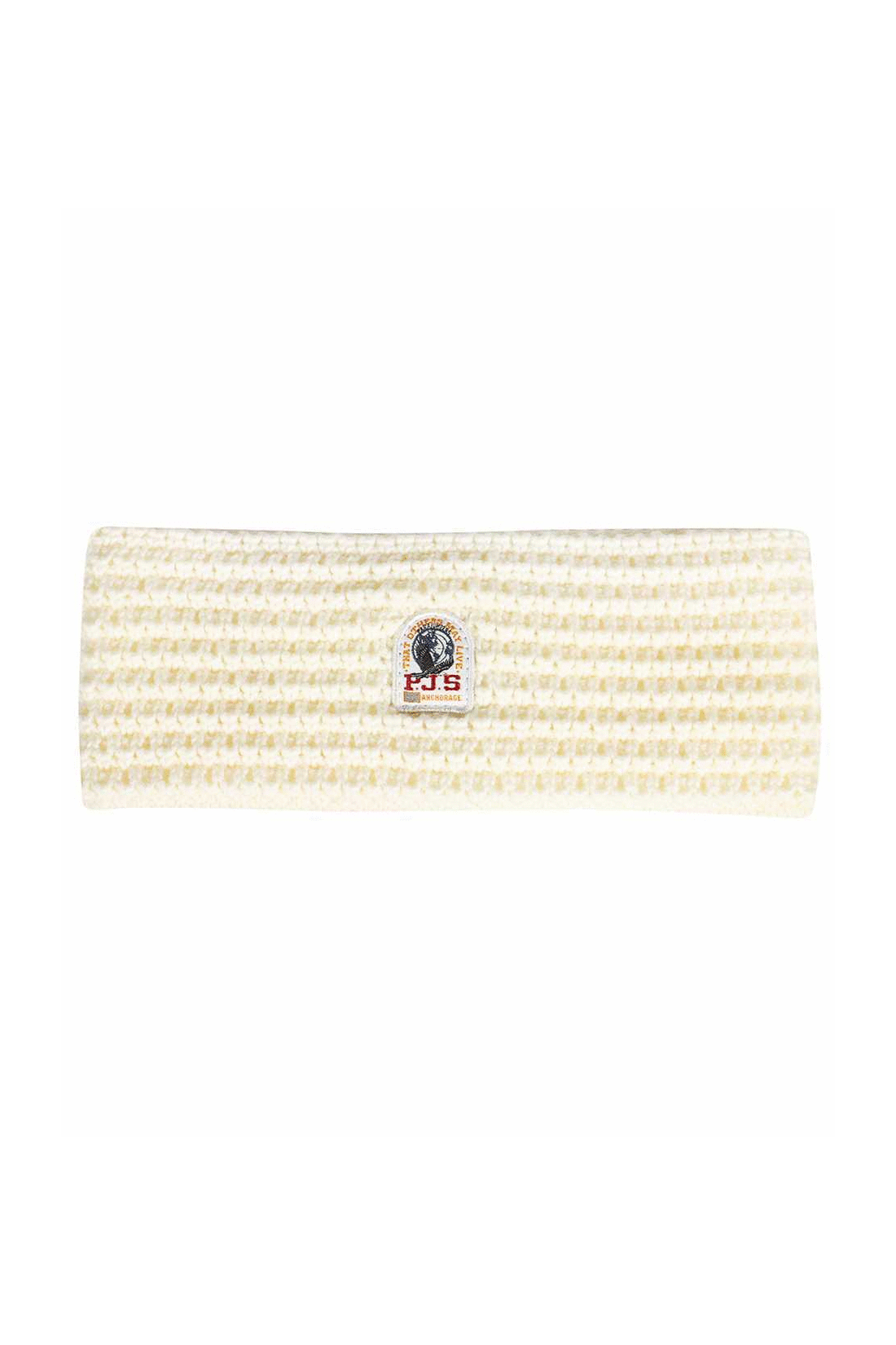Knitted headband with logo