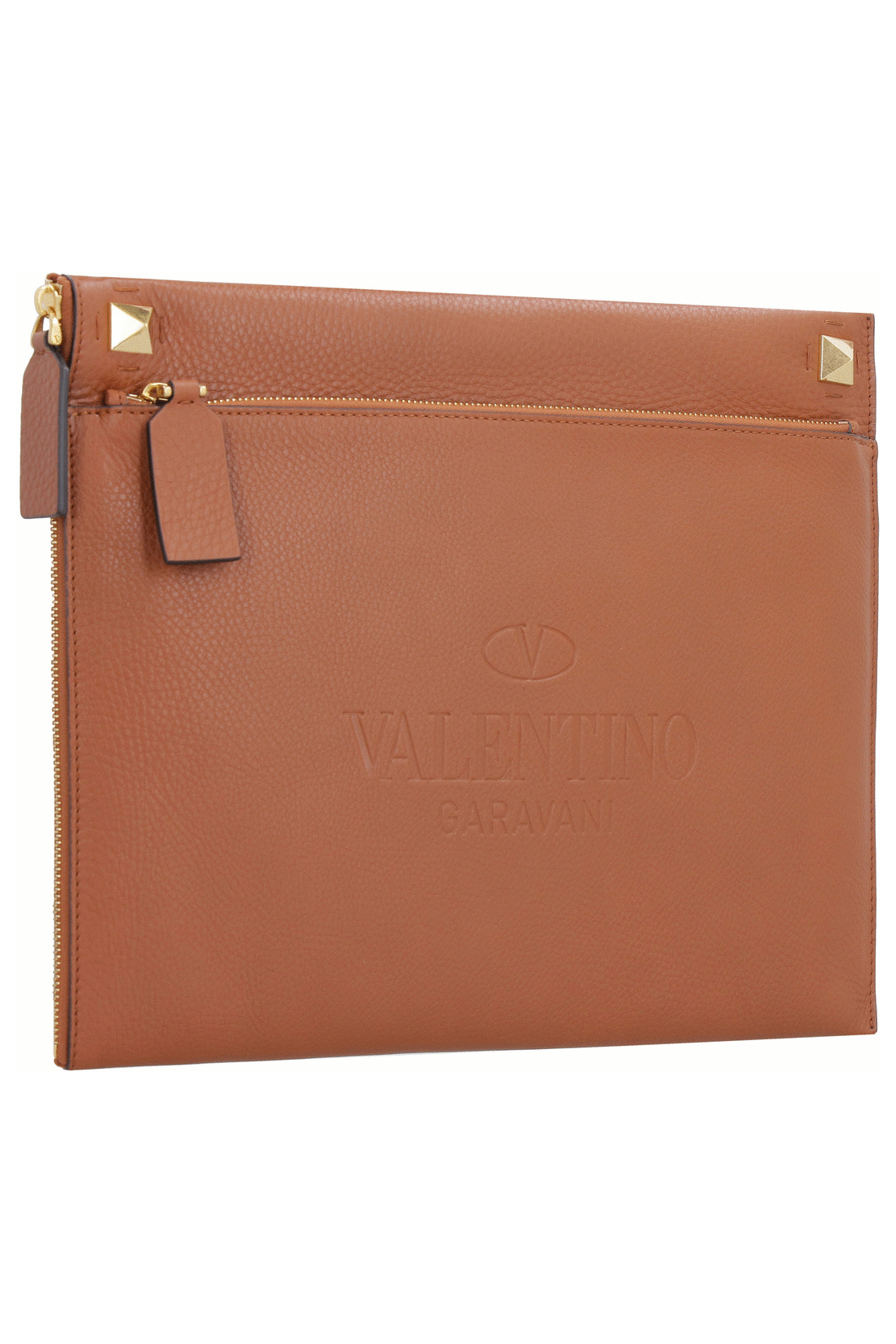 Valentino Garavani - Identity leather flat pouch