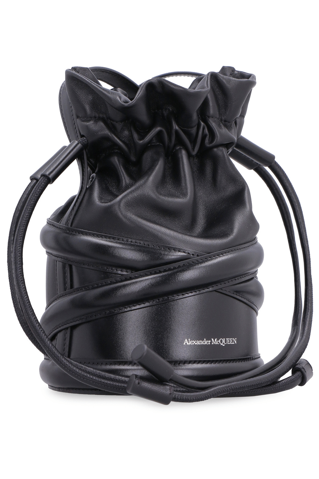 The Soft Curve leather bucket bag